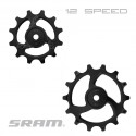 Csixx CNC pulleys for Sram 12 speed