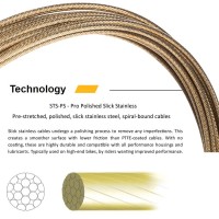 Jagwire Pro Slick Polished gear cable