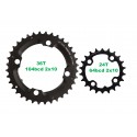 Sram 24/36T 64/104bcd 2x10