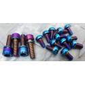 titanium caliper & rotor kit - burning blue