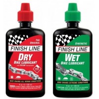 Finish Line Dry + Wet lube 120ml combo