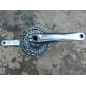 Shimano XTR M960 3X9 crankset vintage