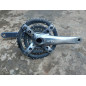Shimano XTR M960 3X9 crankset vintage