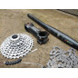 Shimano XTR M960 3x9 vintage groupset - excl v-brakes