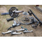 Shimano XTR M960 3x9 vintage groupset - excl v-brakes