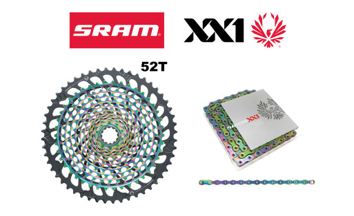 COMBO - Sram XX1 XG-1299 10/52T cassette & chain