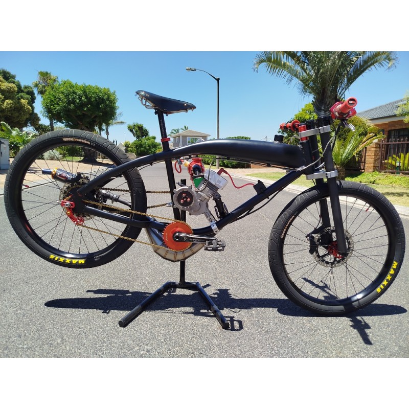 bbr tuning motorized bike frame with gas tank