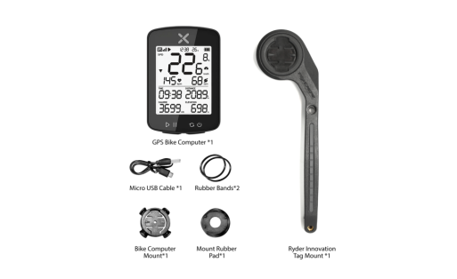 Ryder Xoss Tag Outfront Mount Comp G+ G3 GPS Kit