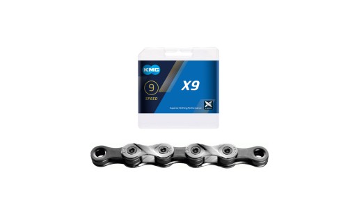 KMC X9 9 speed chain 122L