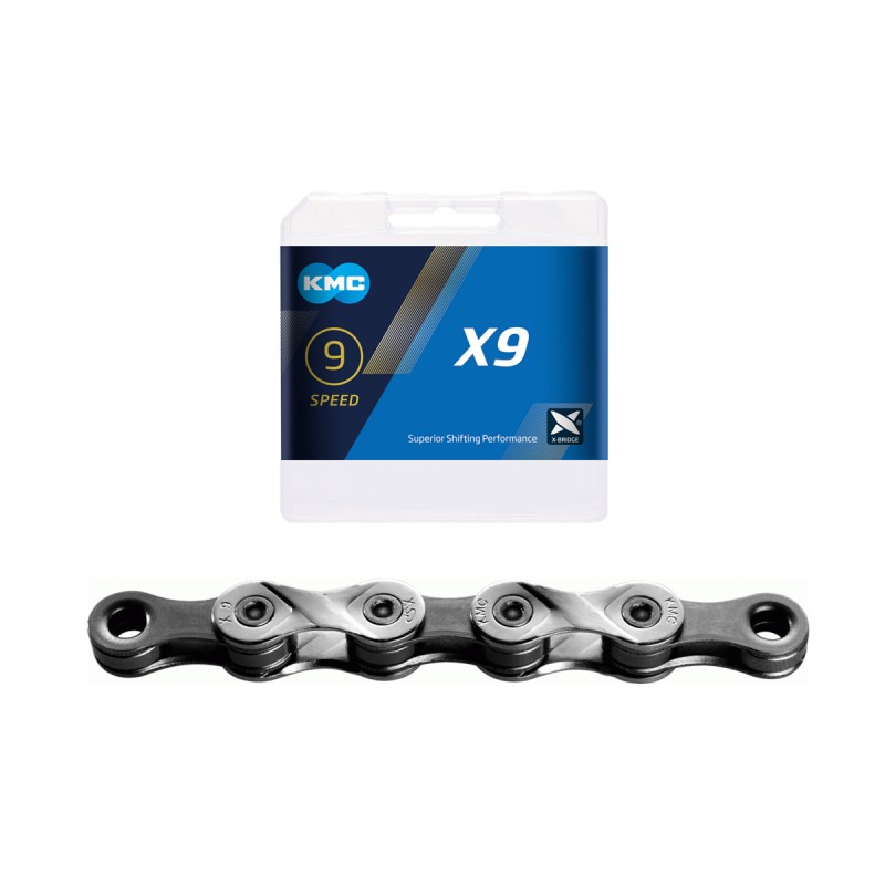 KMC X9 9 speed chain 122L KMC X9 9 speed chain 122L